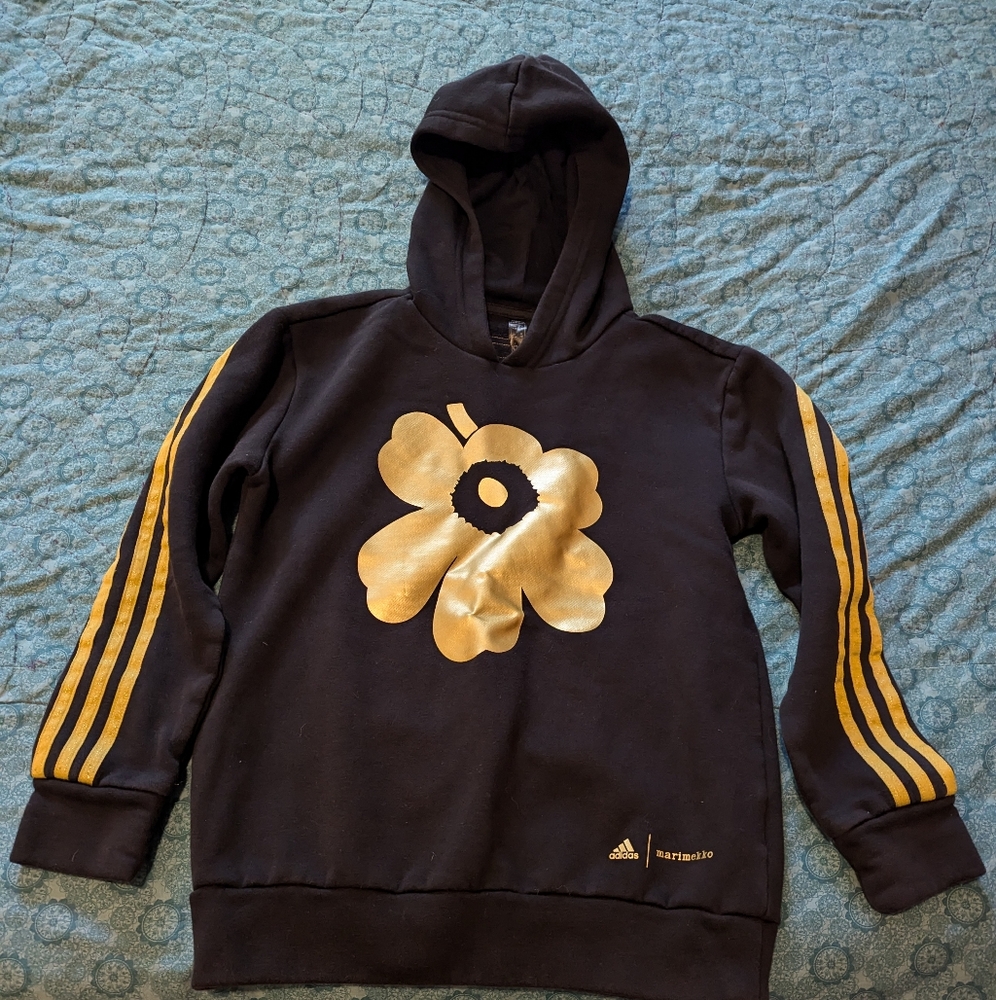 Black+Gold Adidas Marimekko Hoodie